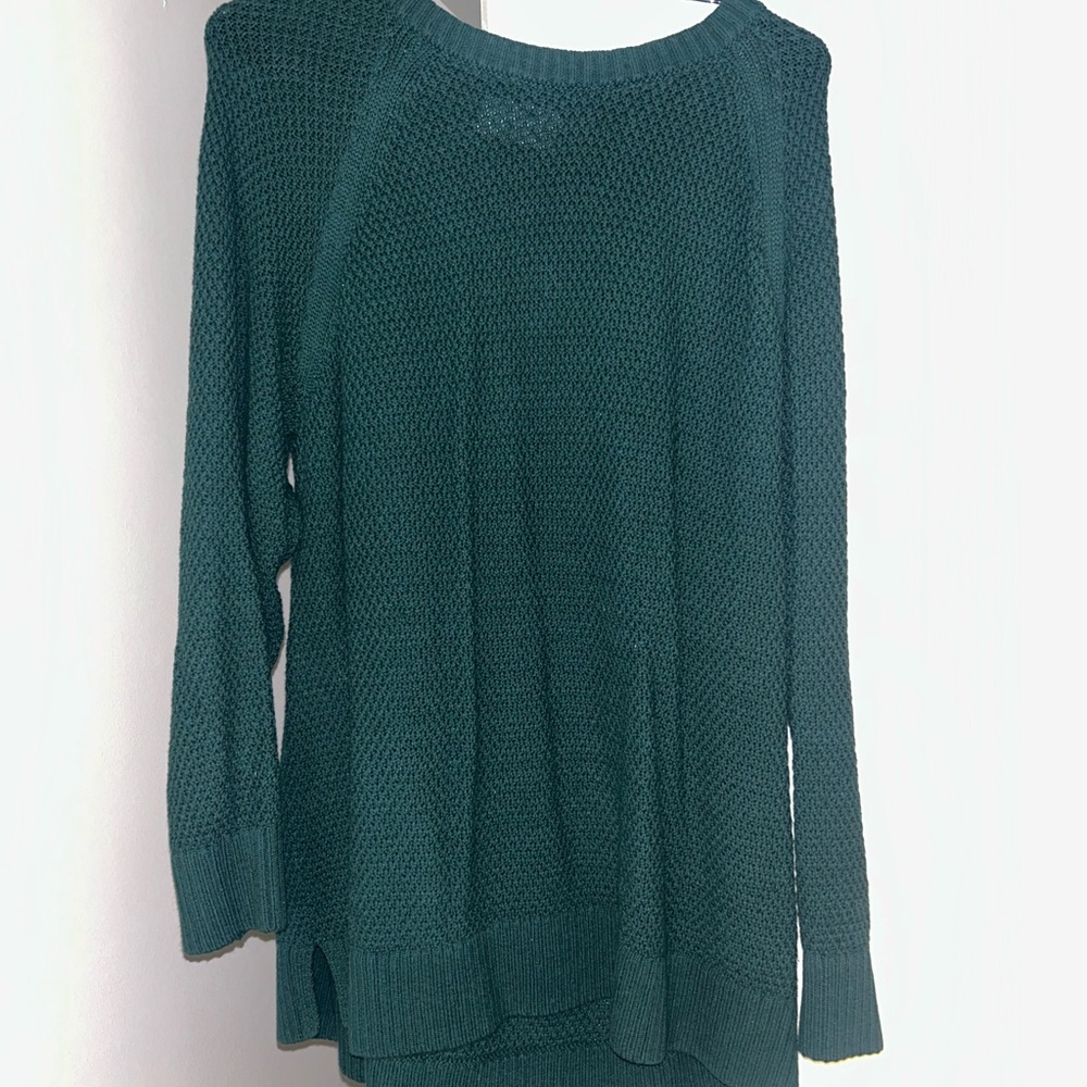 Old Navy Deep Green Crew Neck Sweater